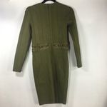 House Of CB  Shula Bandage Dress Khaki Long Sleeve Photo 15