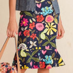Trina Turk | Women's Floral Flounced Flare Skirt Photo 0
