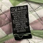 Briggs New York Light Green Lightweight Quilted Long Sleeve Jacket Size 12P Photo 11