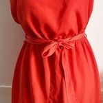 Gap • Red Tie Waist Above The Knee Sundress Photo 0