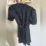 Babaton Aritzia color dark night navy Hyde Satin Mini Dress Photo 4