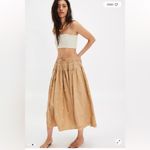 Free People Gesibelle Embroidered Set NWT Retail $168 color Natural Size Med Photo 2