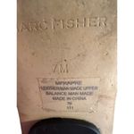 Marc Fisher Red Suede Sandals Shoes Gladiator Lace Up Back Zip Size 7 Photo 7