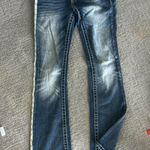 Miss Me  Bling Flower Pocket Jeans Size 25 Photo 0