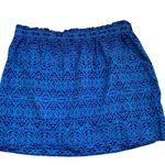 Joe Fresh  Blue Patterned Women's Skirt Photo 1