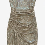 Vince Camuto Size 4 Gold  Going Out Party Dress Photo 0