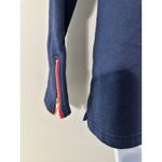 Sail To Sable  Womens Top Size S Long Sleeve Red Navy Colorblock Pullover Photo 3
