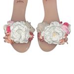 Palms  Pink Rubber Sandals(Size 8-9) Photo 4