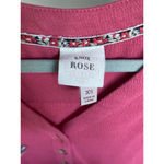 Knox Rose  Magenta Babydoll Dress XS Cottagecore Mini Boho Feminine Lightweight Photo 3