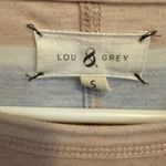 Lou & grey  Womens S Striped Blush Pink Blue Drop Shoulder Soft Lightweight Photo 1