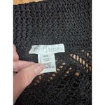 White House | Black Market Black Knit Cowl Neck Poncho Shawl *XS-XL Cottagecore Photo 4