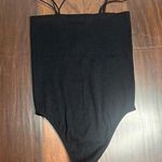 Alya black ribbed bodysuit Size large Photo 0