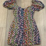 Rhode Resort Esme Floral V Neck Puff Sleeve Floral Mini Dress Multiple Size 2 Photo 0