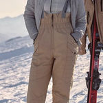 Free People  All Prepped Bib in Pink/Coral Photo 0