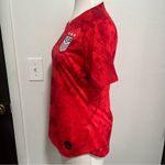 Nike  USA Womens Three Star Away Soccer Jersey Sz Medium World Cup Red Stripes Photo 1