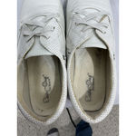 Womans Easy Ones By Beacon White Leather Slip On Shoes Size 9 W Photo 5