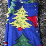 LuLaRoe  Holiday Christmas Collection Unicorn Santa Leggings Plus Size 1X TX Photo 6