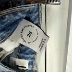 Lovers + Friends Reece High Rise Slim Straight in Wash Robertson Size US 26 Photo 7