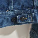 Lee Vintage  Women's 38 Button Front Jean Trucker Jacket Blue Denim Western Coat Photo 10