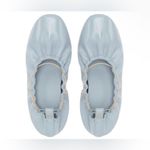 Fendi  Filo Leather Ballerina Blue Flat Photo 1