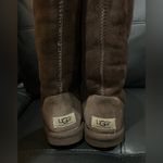 UGG  Classic Tall Chocolate Brown Boots size 5 good condition of the leather! Photo 5