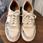 Cole Haan Womens Grandpro Rally Court Leather Snake Print Shoes Pink Size 9.5 B Photo 0