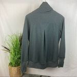 Apana  Gray  Long Sleeve Cowl Drape Neck Sweatshirt L Large Photo 1