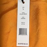 W118 By Walter Baker  size large Rylan dress orange with pink criss cross back Photo 10