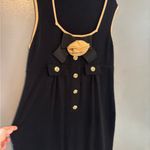 Alex Marie Sleeveless Sweater Dress with Flower and Bow Detail Photo 2