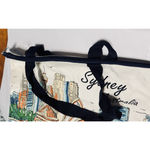 Sydney Australia Souvenir Tote Bag Canvas zippered Opera House Harbor travel Photo 3