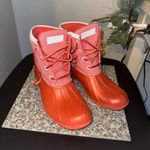Sperry Duck Boots  pink 3 Photo 1