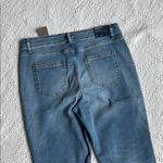 J. Jill Blue Ankle Cropped Jeans Relaxed Fit Size 12P Photo 3