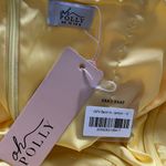 Oh Polly NWT:  Floral Yellow strapless dress Photo 7