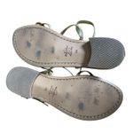 Minerva Sandali Gold Strappy Flat Leather Sandal Size 39/ US 8.5 Photo 6