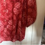 Anthropologie  Akemi + Kin Shirt Red Size L Photo 5