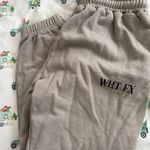 white fox sweats Size M Photo 0