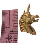 Head Vintage unicorn  pendant Photo 3