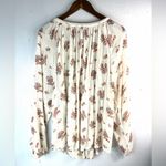 CHAPS  XXL Floral Long Sleeved Peasant Top Photo 1