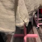 ZARA plisse crinkle gauze blouse. Size S. Uncut detail on collar and sleeves. Photo 2