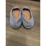 Nordstrom Blue Quilted Ballet Flats Bow Detail Women's Shoes Size 7 Photo 4