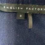 English Factory  Navy Knit Top Photo 3
