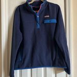 Vineyard Vines  Harbor Fleece Quarter Zip Snap Pullover Photo 0