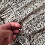 Adrianna Papell Vintage Cream And Black Dress Photo 4