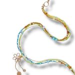 Free People Waikiki Belly Chain NWT Whimsical Charm Charms Beads Body Jewelry Photo 2