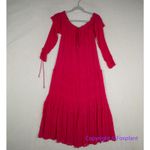Free People ‎ Cherry Maxi Dress in hot pink size S Photo 4