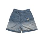 Urban Outfitters BDG Blue Ombre Women’s Chino Shorts Small Patch pockets Photo 2