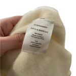 Veronica Beard  100% Cashmere Cream Varsity Sweater Small Photo 2