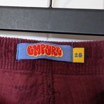 Empyre Corduroy Pants Relaxed Fit W28 Maroon/Red Red Size 28 Photo 3