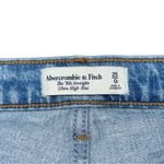 Abercrombie & Fitch 90s Ultra High Rise Straight Jeans Medium Wash Denim 25 / 0 Photo 6