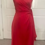 Mossimo Supply Co Red Wrap Dress Photo 0